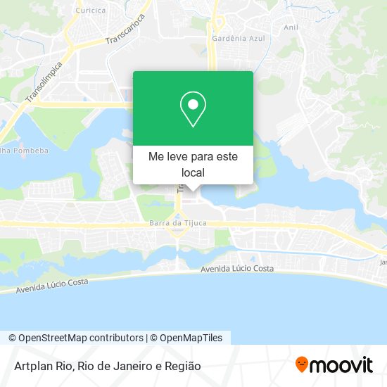 Artplan Rio mapa