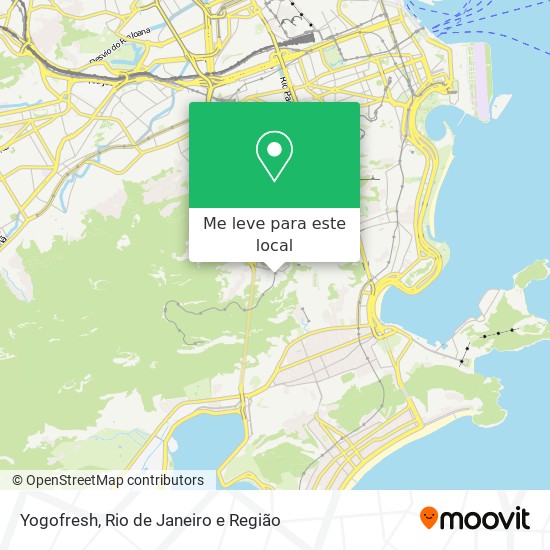 Yogofresh mapa
