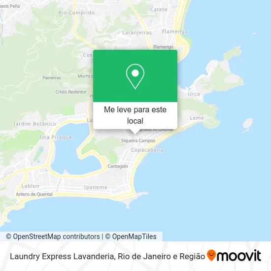 Laundry Express Lavanderia mapa