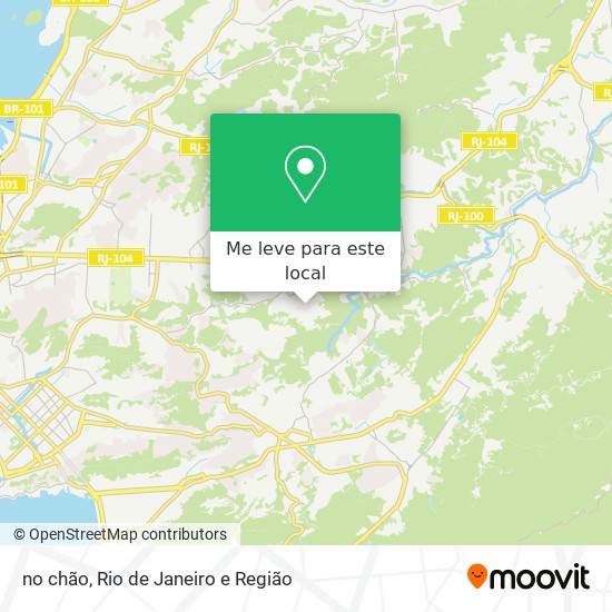 no chão mapa