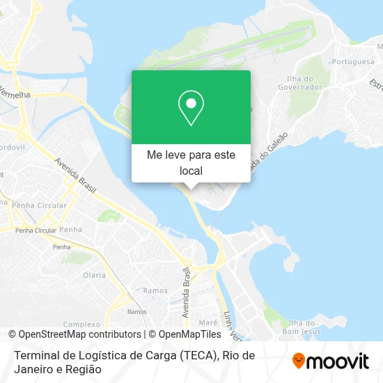 Terminal de Logística de Carga (TECA) mapa