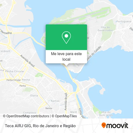 Teca AIRJ GIG mapa