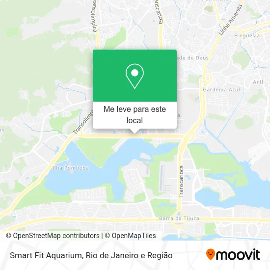 Smart Fit Aquarium mapa