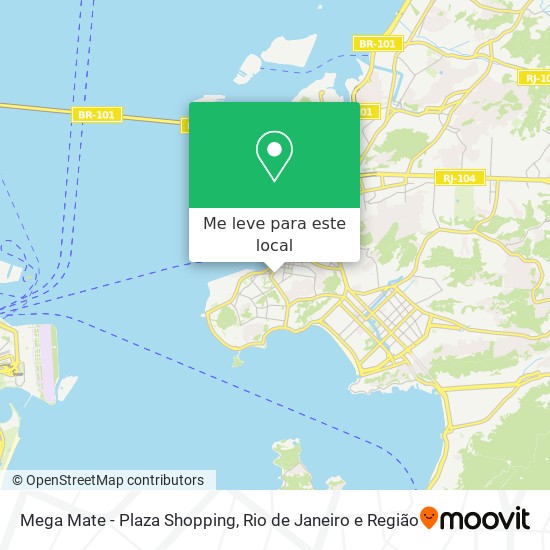 Mega Mate - Plaza Shopping mapa