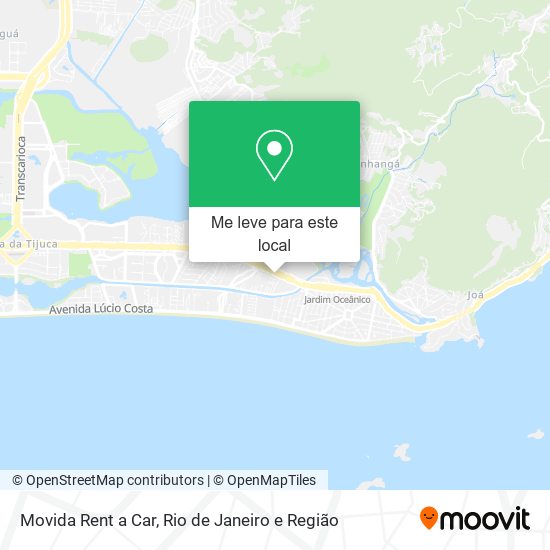 Movida Rent a Car mapa