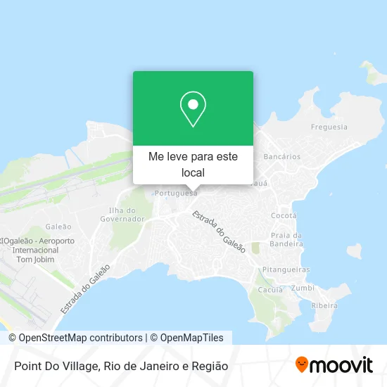 Point Do Village mapa