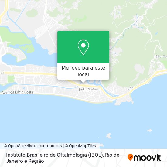 Instituto Brasileiro de Oftalmologia (IBOL) mapa