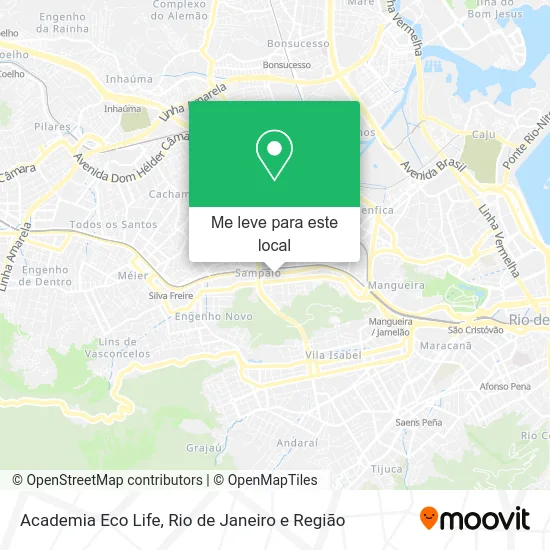 Academia Eco Life mapa
