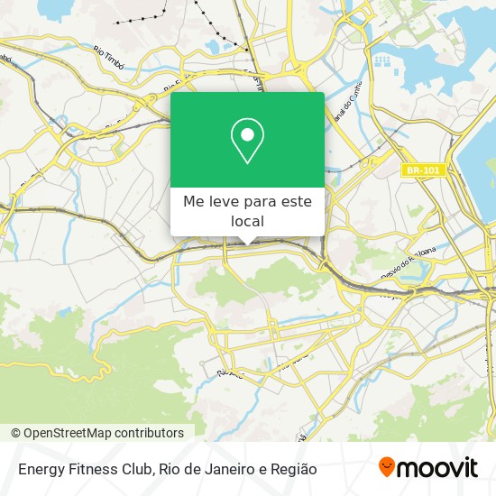 Energy Fitness Club mapa