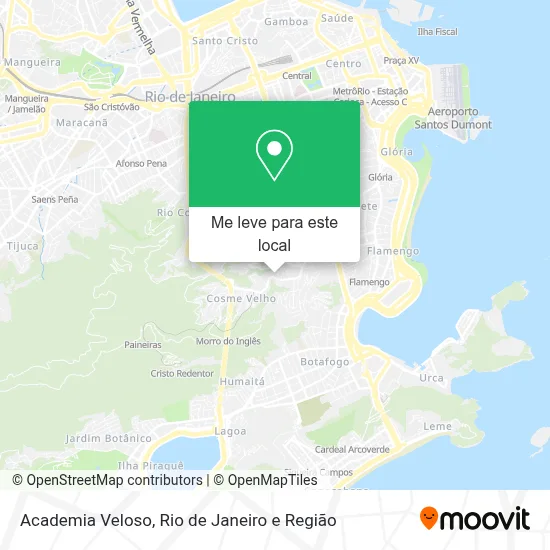 Academia Veloso mapa