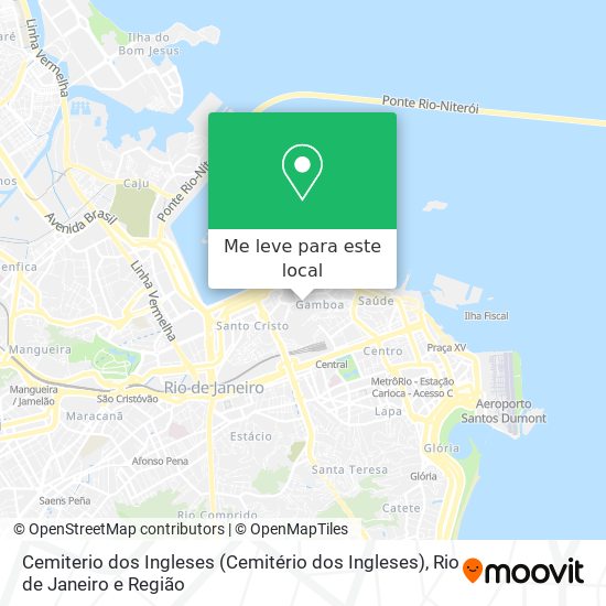 Cemiterio dos Ingleses (Cemitério dos Ingleses) mapa