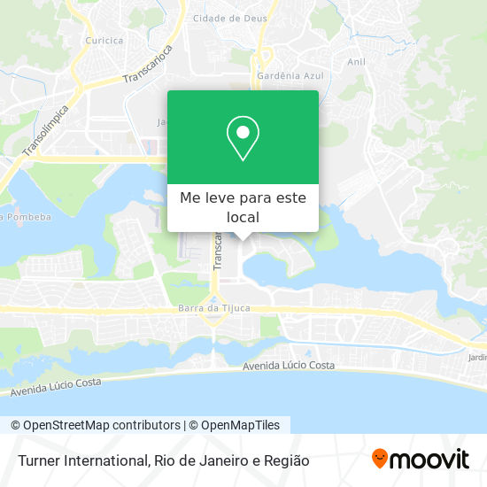 Turner International mapa