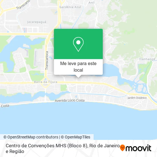 Centro de Convenções MHS (Bloco 8) mapa
