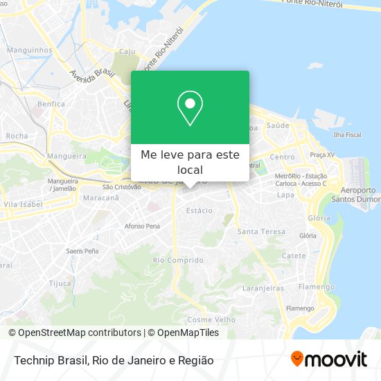 Technip Brasil mapa