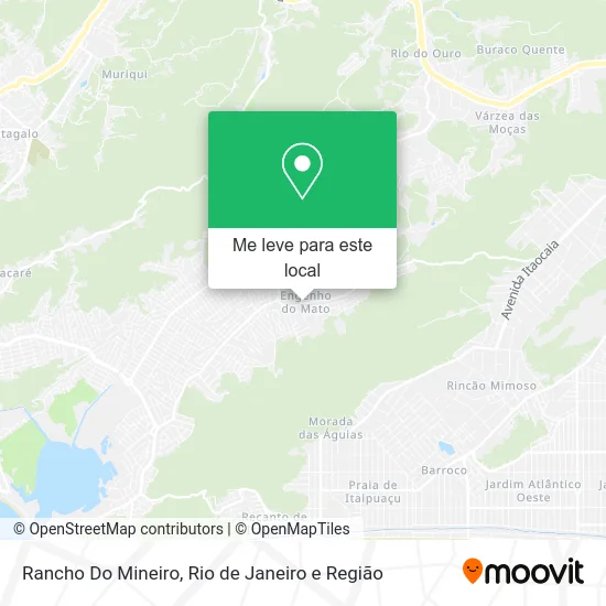 Rancho Do Mineiro mapa
