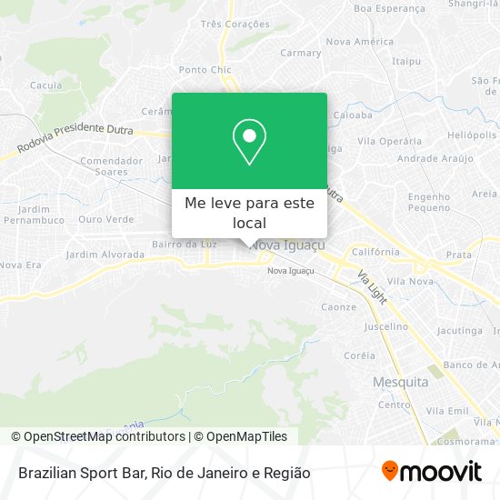 Brazilian Sport Bar mapa