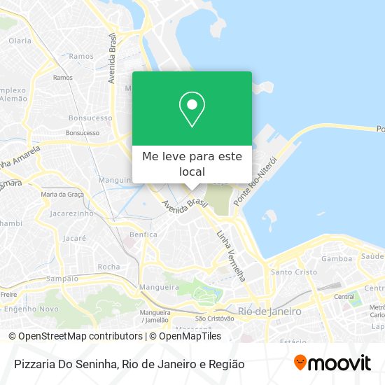 Pizzaria Do Seninha mapa