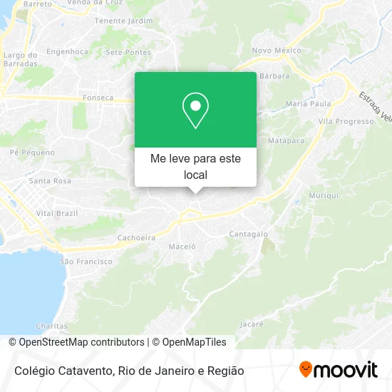 Colégio Catavento mapa