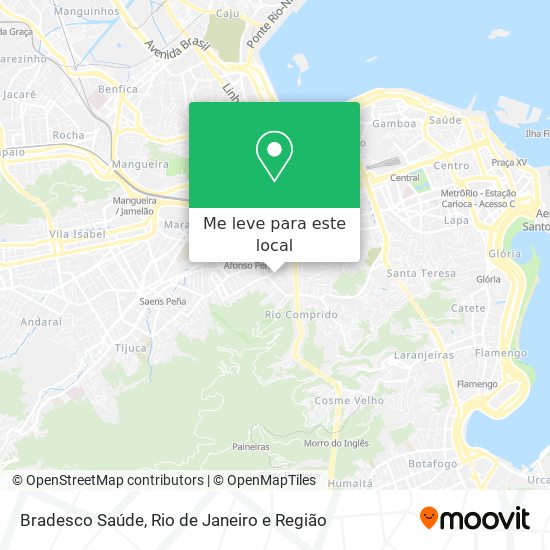 Bradesco Saúde mapa