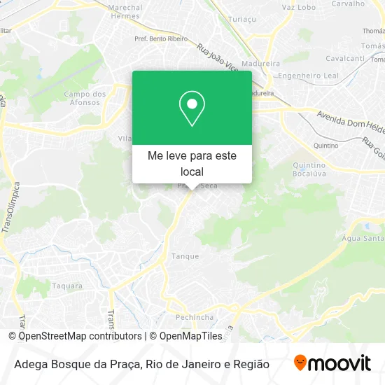Adega Bosque da Praça mapa