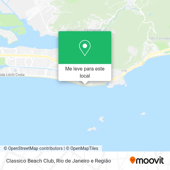 Classico Beach Club mapa