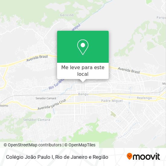 Colégio João Paulo I mapa