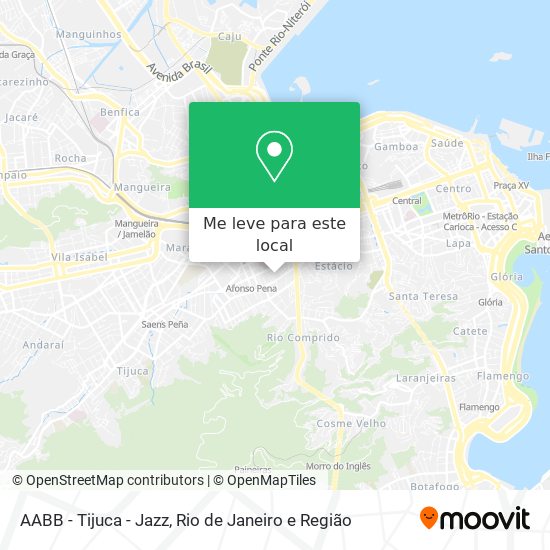 AABB - Tijuca - Jazz mapa