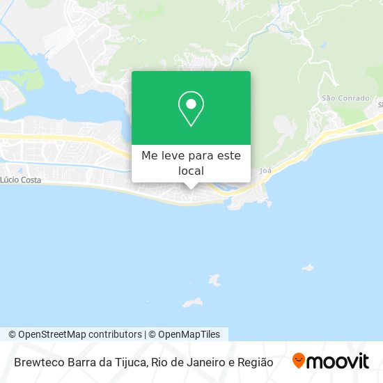 Brewteco Barra da Tijuca mapa