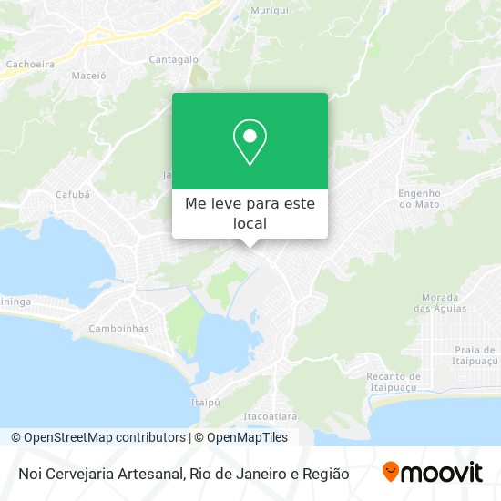 Noi Cervejaria Artesanal mapa