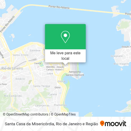 Santa Casa da Misericórdia mapa