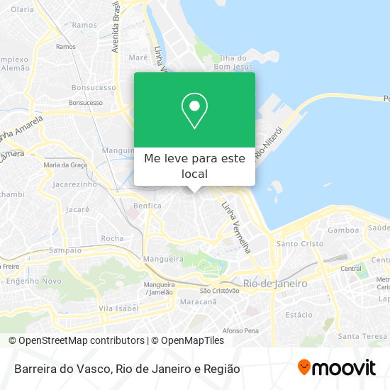 Barreira do Vasco mapa