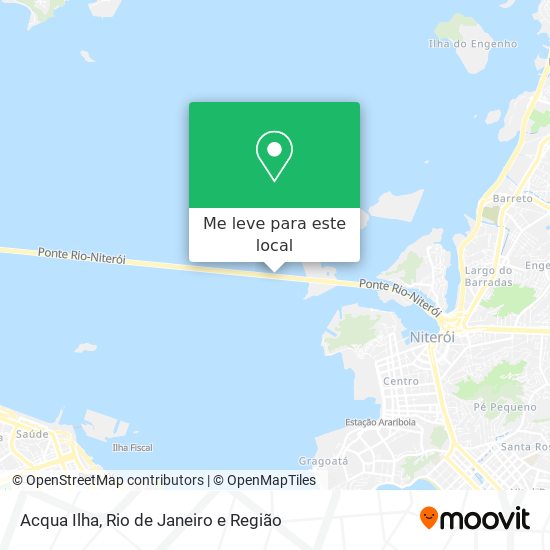 Acqua Ilha mapa