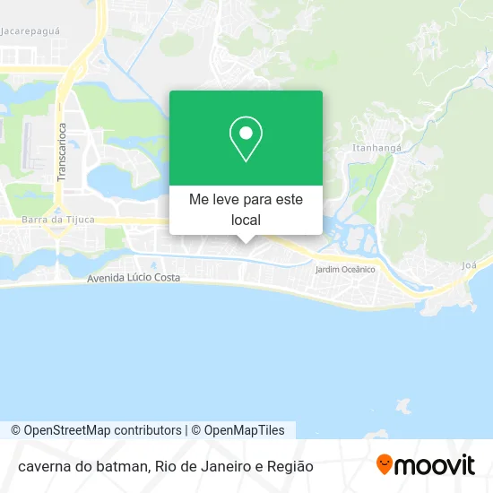 caverna do batman mapa