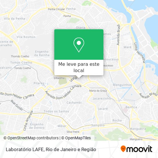 Laboratório LAFE mapa