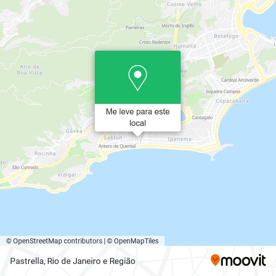 Pastrella mapa
