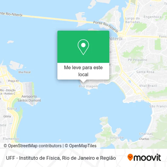 UFF - Instituto de Física mapa