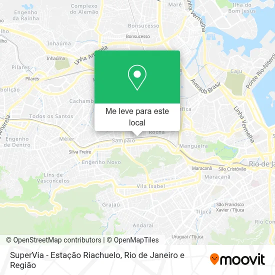 Supervia Rj Mapa Como chegar até SuperVia - Estação Riachuelo de ônibus, trem ou metrô?