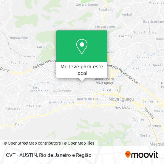 CVT - AUSTIN mapa