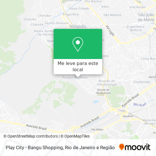 Play City - Bangu Shopping mapa