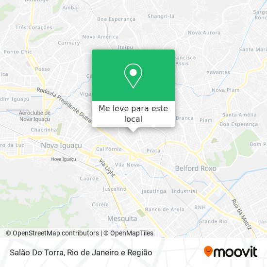 Salão Do Torra mapa