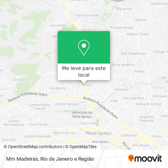Mm Madeiras mapa