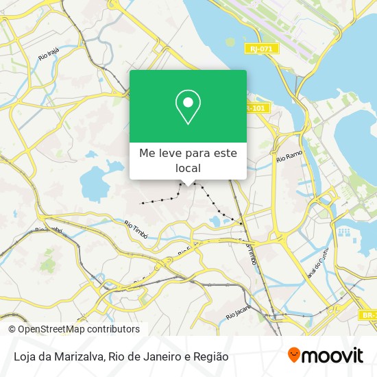 Loja da Marizalva mapa