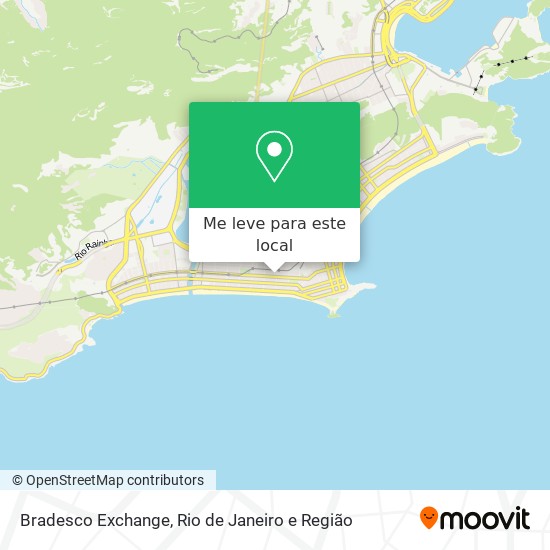 Bradesco Exchange mapa