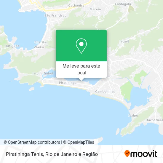 Piratininga Tenis mapa