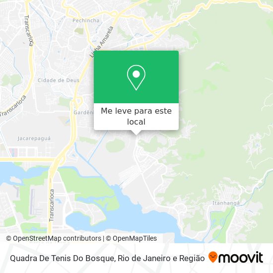 Quadra De Tenis Do Bosque mapa