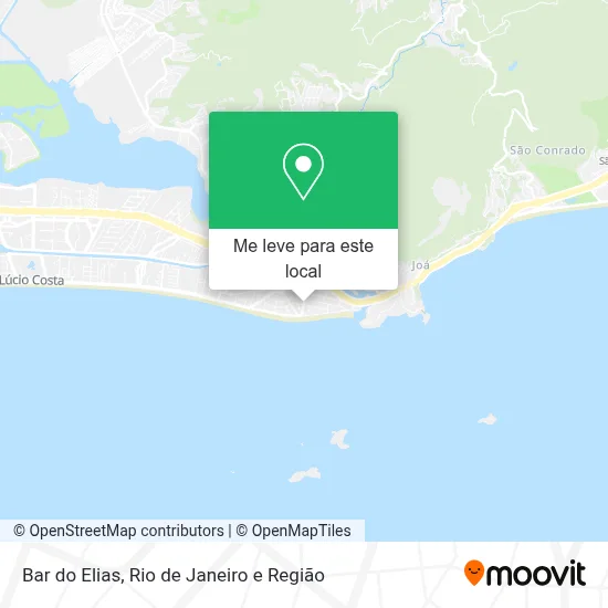 Bar do Elias mapa