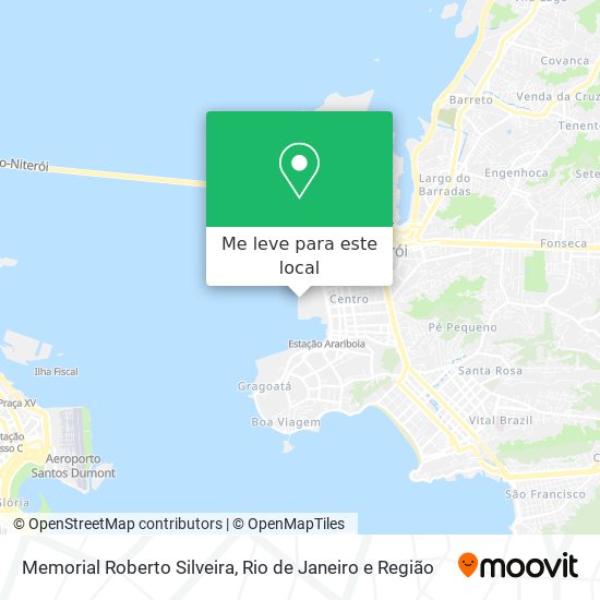 Memorial Roberto Silveira mapa