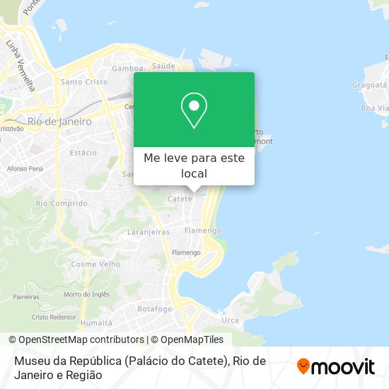Museu da República (Palácio do Catete) mapa
