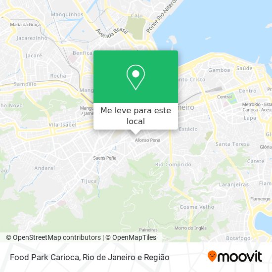 Food Park Carioca mapa