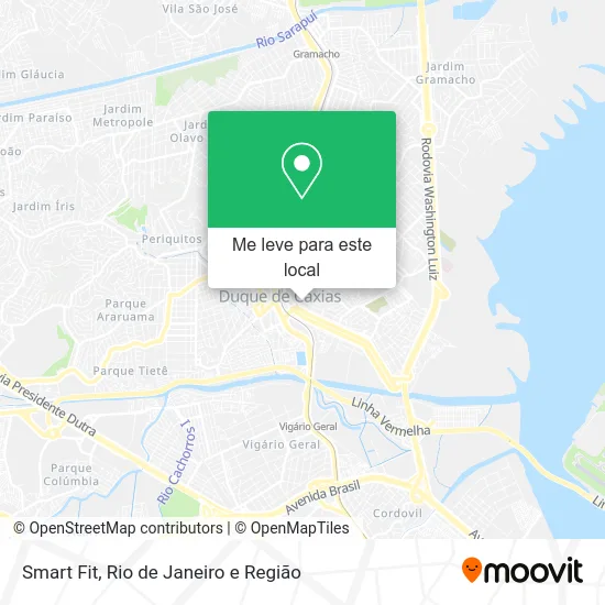 Smart Fit mapa